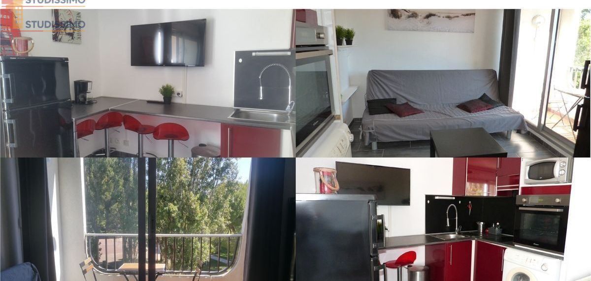 Studio meublé 20m² La Grande-Motte - Meublé, étage 3/6 - Photo 2