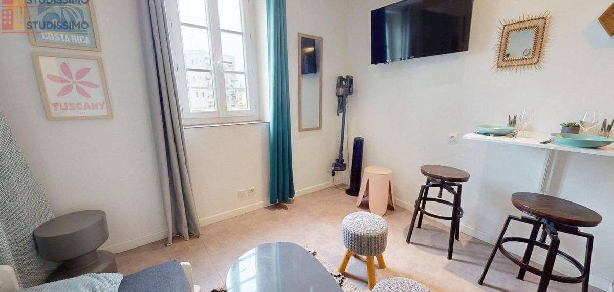 Studio meublé 13m² Rennes centre - Cozy, 4e étage - Photo 14