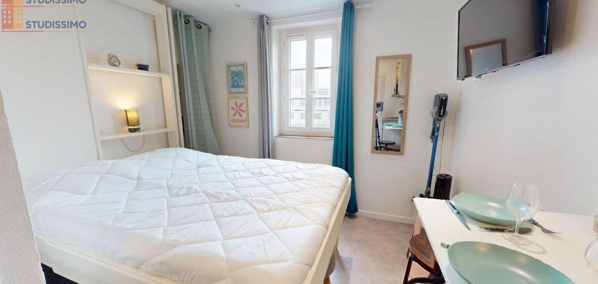 Studio meublé 13m² Rennes centre - Cozy, 4e étage - Photo 11