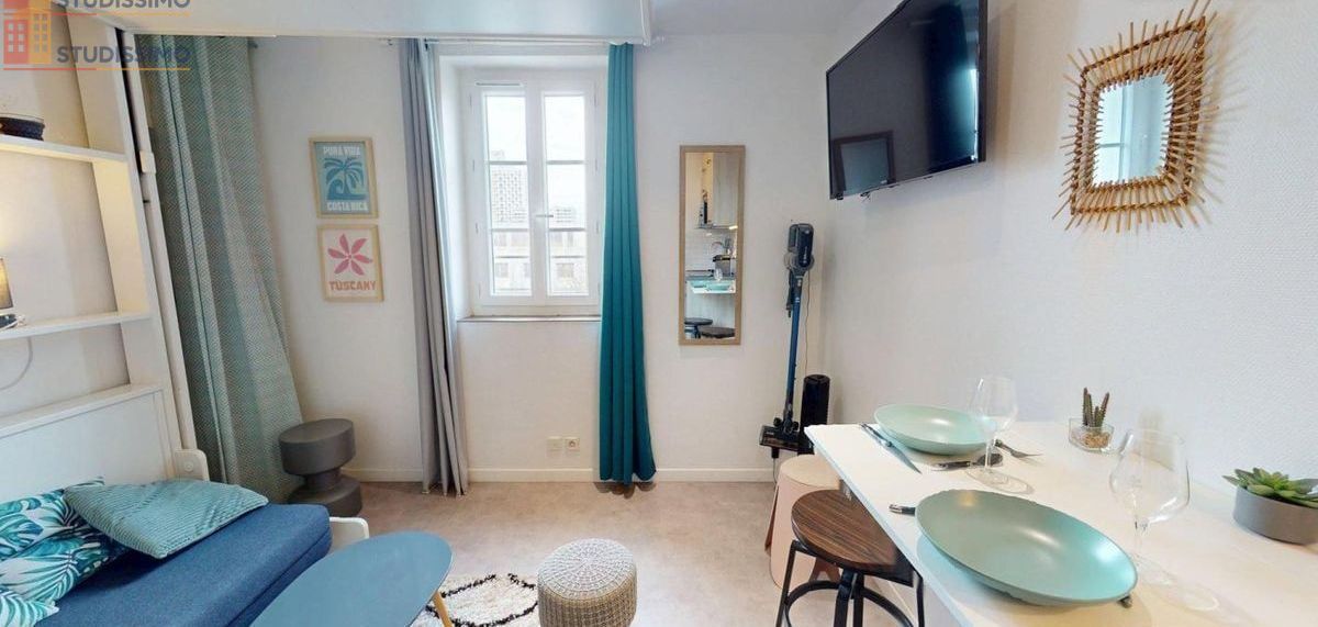 Studio meublé 13m² Rennes centre - Cozy, 4e étage - Photo 9