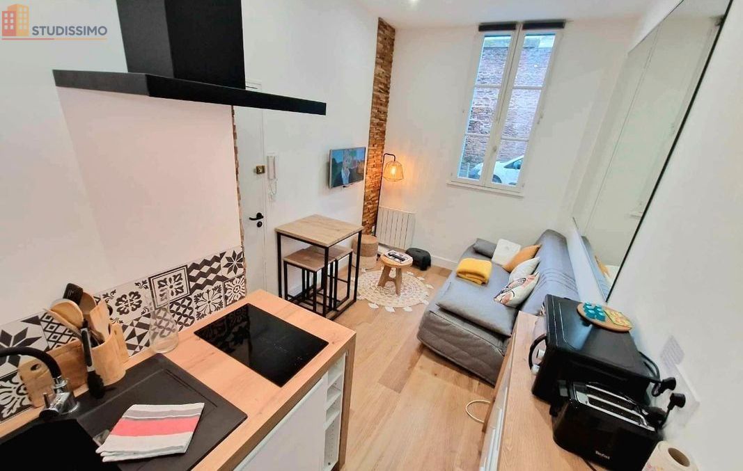 Studio meublé 14m² Montreuil-le-Gast - Centre, lumineux - Photo 3