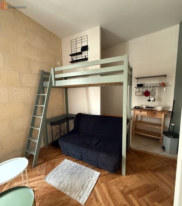 Studio meublé 18m² Bordeaux Nansouty - Lumineux, meublé - Photo 5