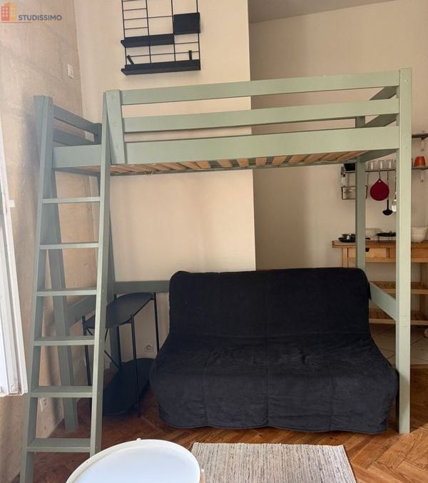 Studio meublé 18m² Bordeaux Nansouty - Lumineux, meublé - Photo 3