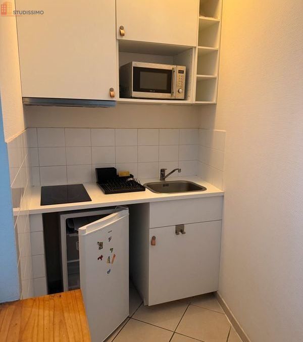 Studio meublé 18m² Bordeaux Nansouty - Lumineux, meublé - Photo 2