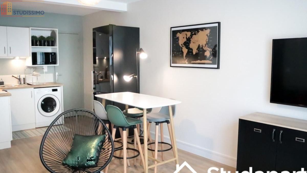 Studio meublé 11m² Rennes - Meublé, DPE A - Photo 2