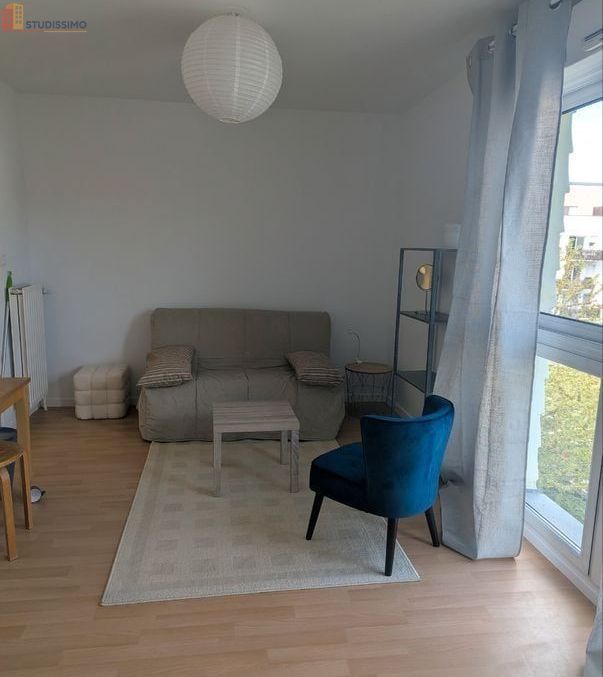 Studio meublé 27m² Rennes centre - Meublé, place de parking - Photo 1