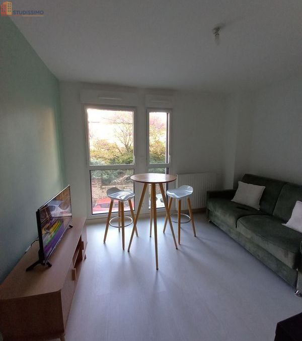 Studio meublé 22m² Rennes centre - Calme, lumineux - Photo 2