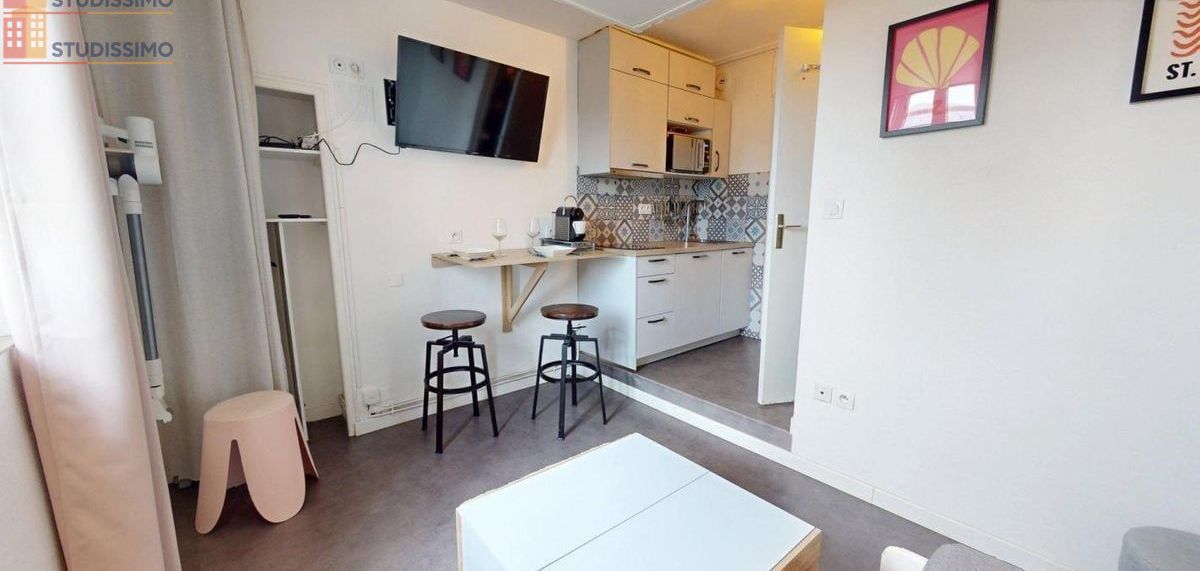 Studio 13m² Rennes centre - Meublé, 4e étage - Photo 20