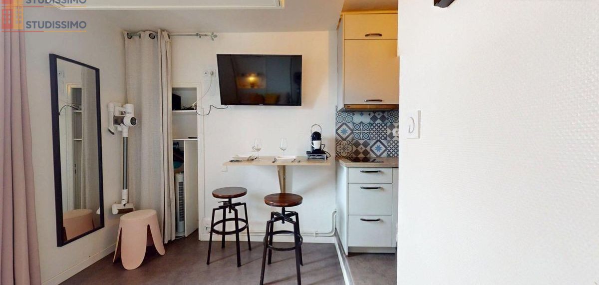 Studio 13m² Rennes centre - Meublé, 4e étage - Photo 12