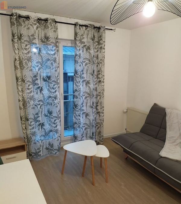 Studio meublé 23m² Rennes Saint-Hélier - Balcon, parking - Photo 1