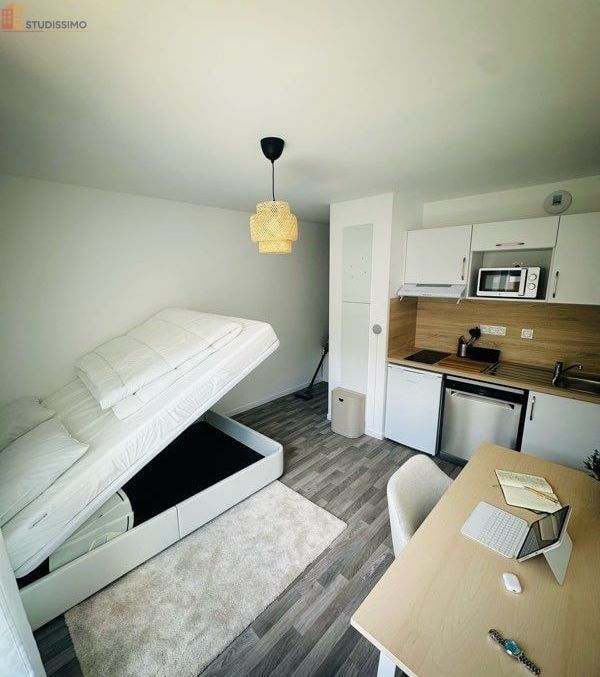 Studio meublé 22m² Rennes 35200 - Calme, lumineux - Photo 5