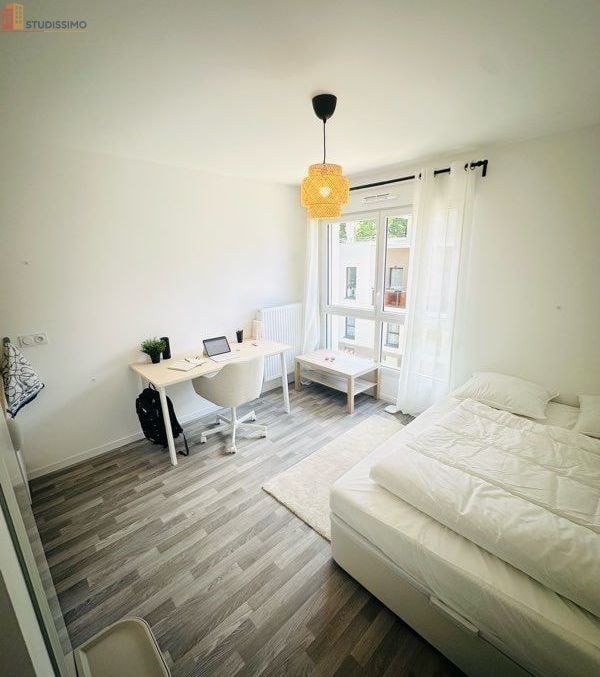Studio meublé 22m² Rennes 35200 - Calme, lumineux - Photo 1