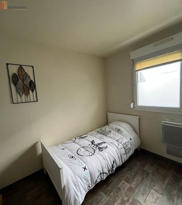 Studio meublé 19m² Rennes 35700 - Meublé, DPE C - Photo 3