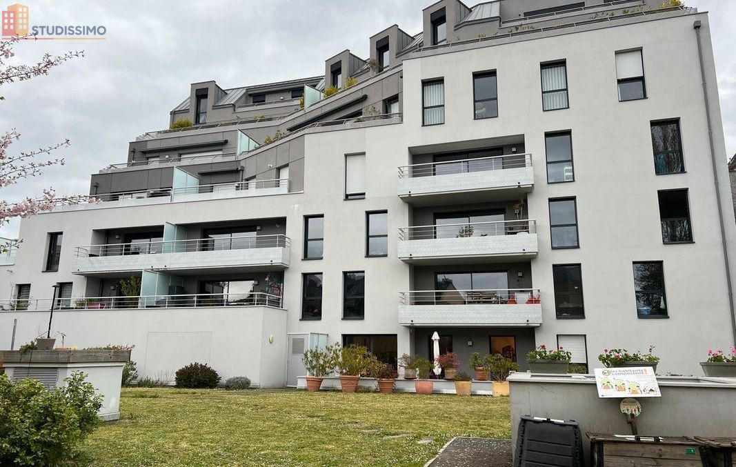 Studio meublé 36m² Rennes - Grand, balcon, résidence récente - Photo 17