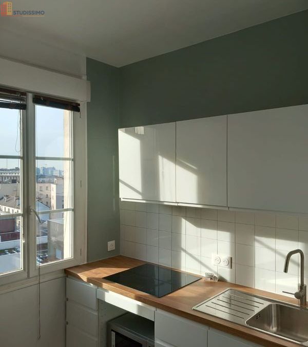 Studio meublé 29m² Rennes centre - Dernier étage, lumineux - Photo 1