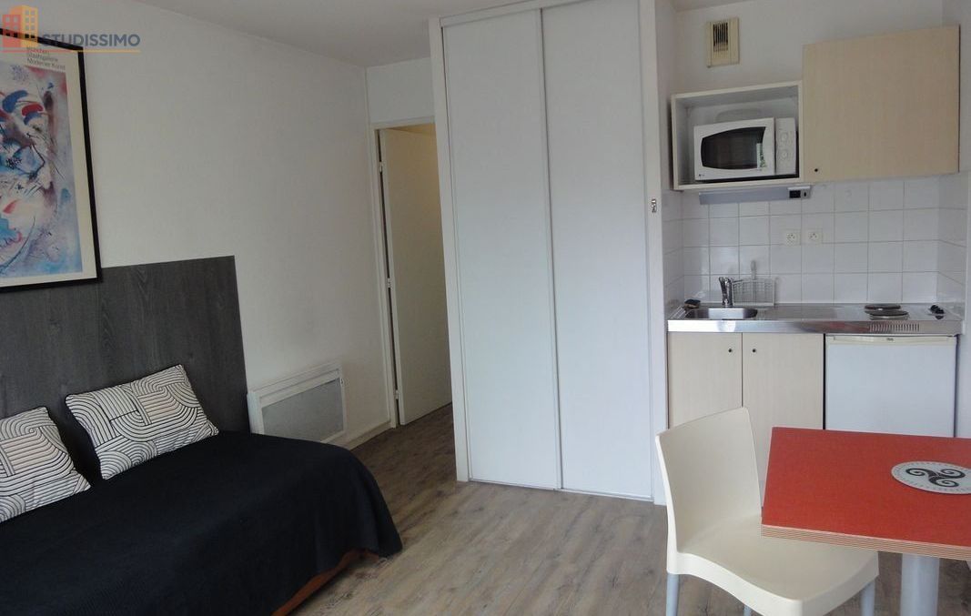 Studio meublé 21m² Rennes Villejean - Meublé, 1er étage - Photo 2