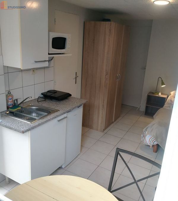 Studio meublé 14m² Cesson-Sévigné - Chambre indépendante - Photo 2
