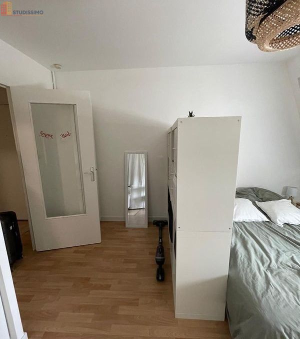Studio meublé 21m² Rennes 35700 - Lumineux, 3e étage - Photo 3