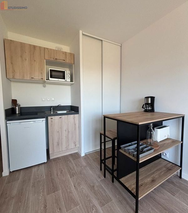 Studio meublé 23m² Rennes 35700 - Neuf, lumineux - Photo 2