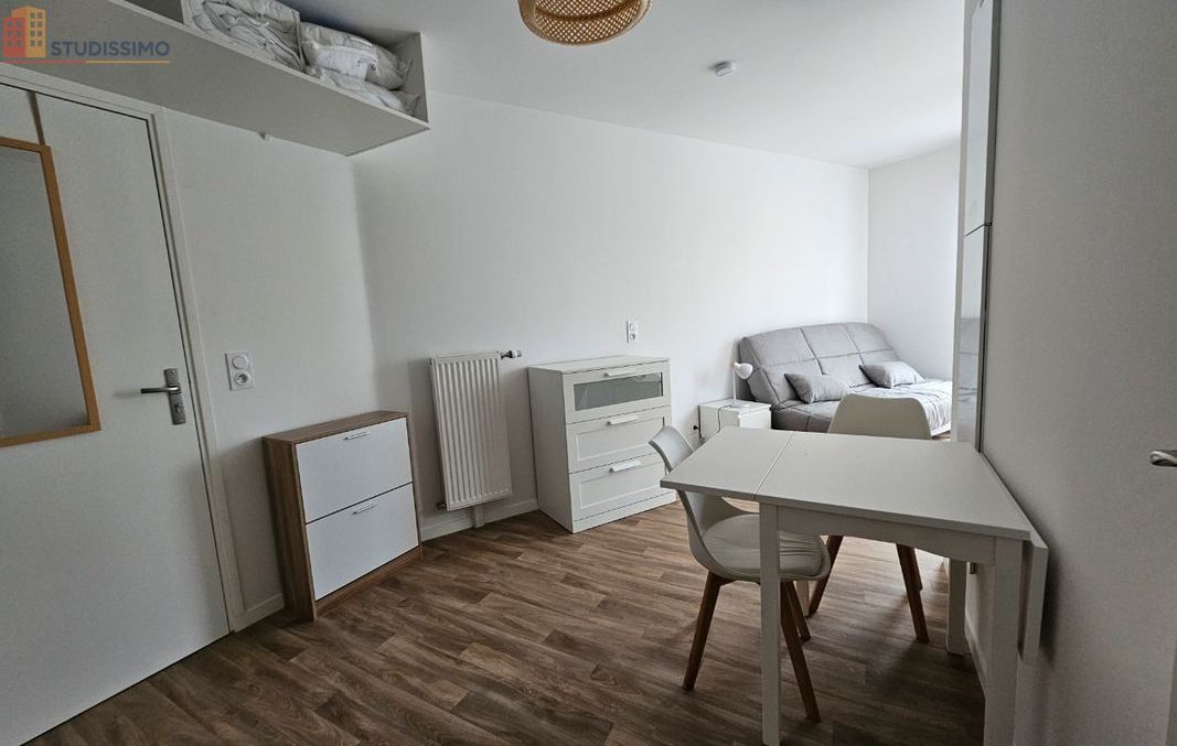 Studio 22m² Rennes nord Saint-Martin - Meublé, calme - Photo 3