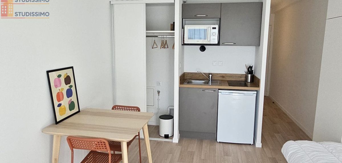 Studio meublé 23m² Rennes 35700 - Neuf, ensoleillé - Photo 4