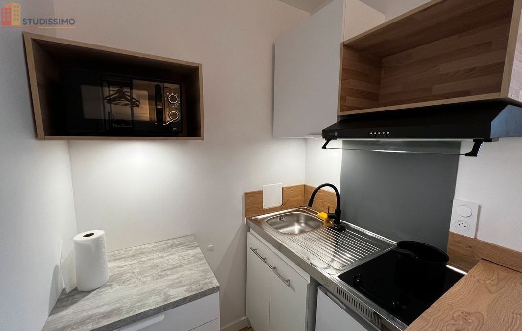 Studio meublé 14m² Rennes centre - Calme, lumineux - Photo 5