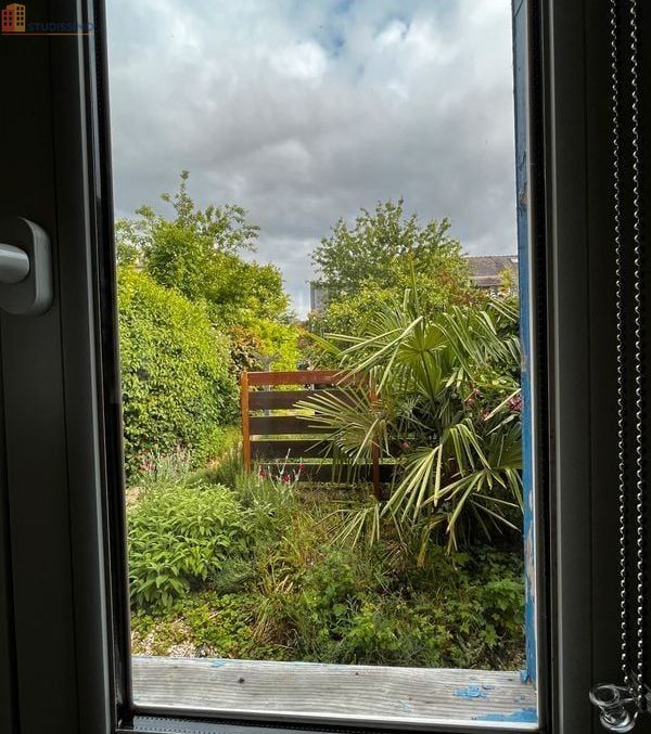 Studio meublé 20m² Rennes - Refait à neuf, jardin - Photo 1