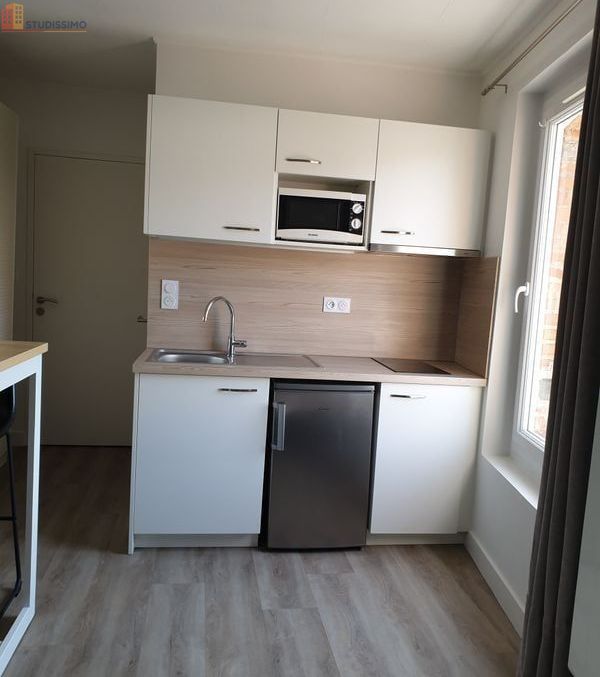 Studio meublé 18m² Rennes centre - Proche gare, charges incluses - Photo 1