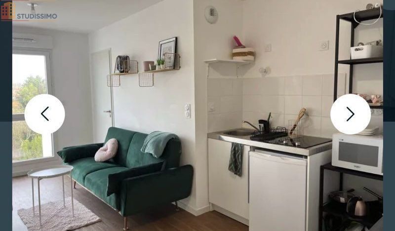 Studio meublé 21m² Rennes 35700 - Meublé, DPE C - Photo 3