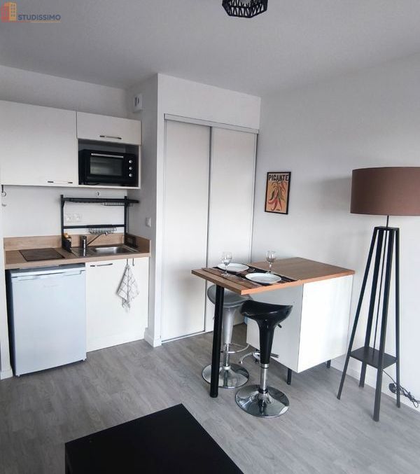 Studio meublé 25m² Rennes Beaulieu - Neuf et lumineux - Photo 2