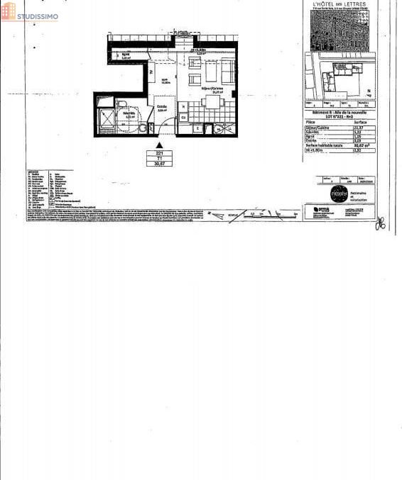 Studio 30m² Tours 37000 - DPE C, lumineux - Photo 2