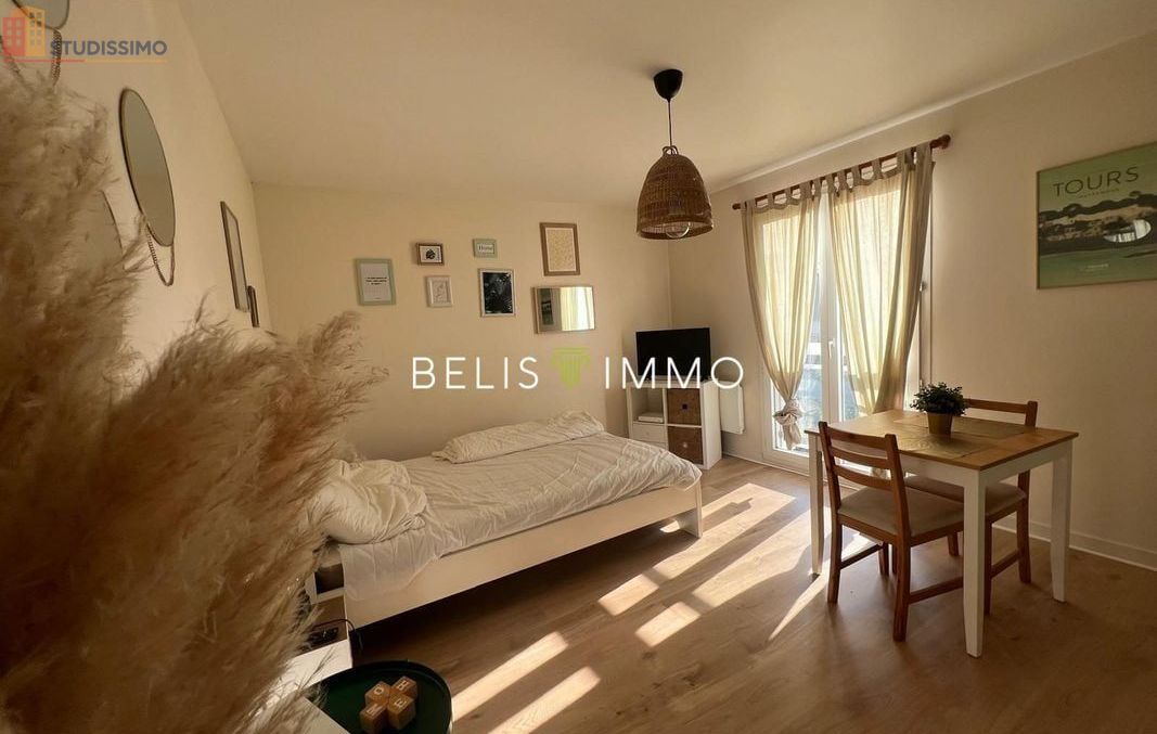 Studio 20m² Joué-lès-Tours - Meublé, étage 2/4 - Photo 2