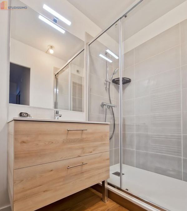 Studio meublé 10m² Tours 37200 - Étage élevé, lumineux - Photo 3