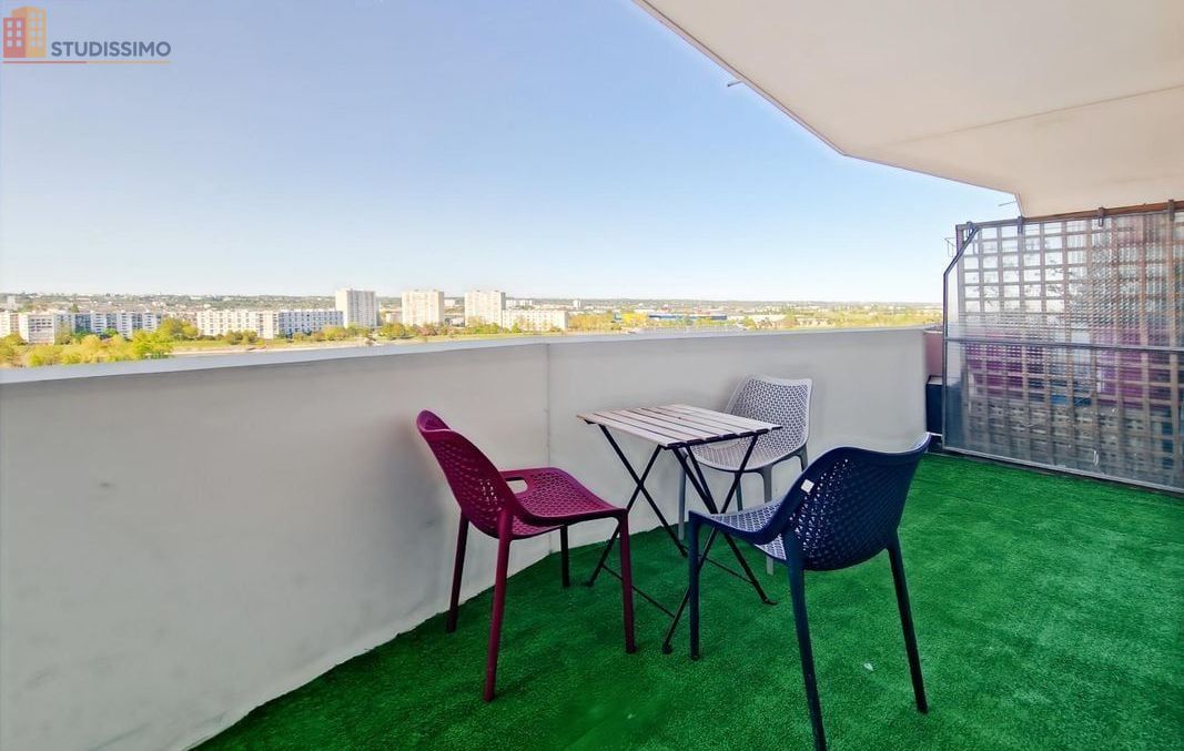 Studio meublé 13m² Tours 37200 - Meublé, au 14e étage - Photo 1