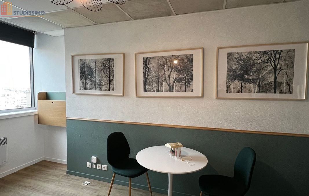 Studio meublé 21m² Tours 37000 - Refait à neuf, parking - Photo 6