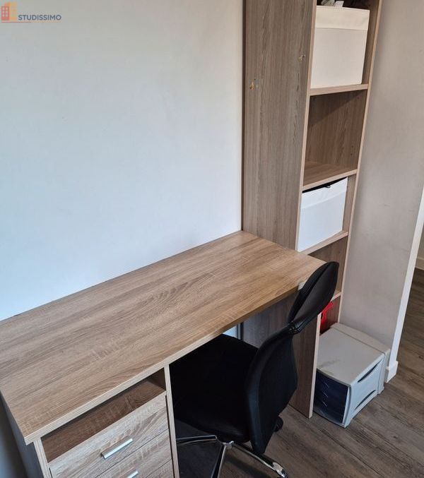 Studio meublé 23m² Tours 37100 - Place parking, proche IUT - Photo 2