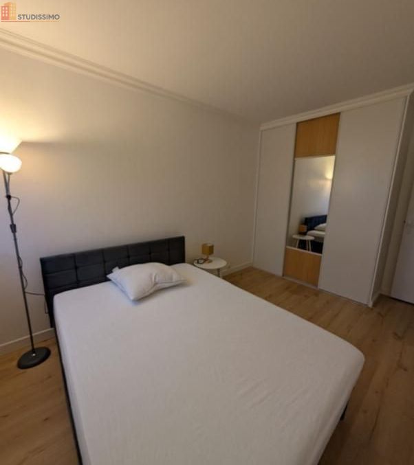 Studio meublé 12m² Tours 37200 - Étage élevé, lumineux - Photo 3