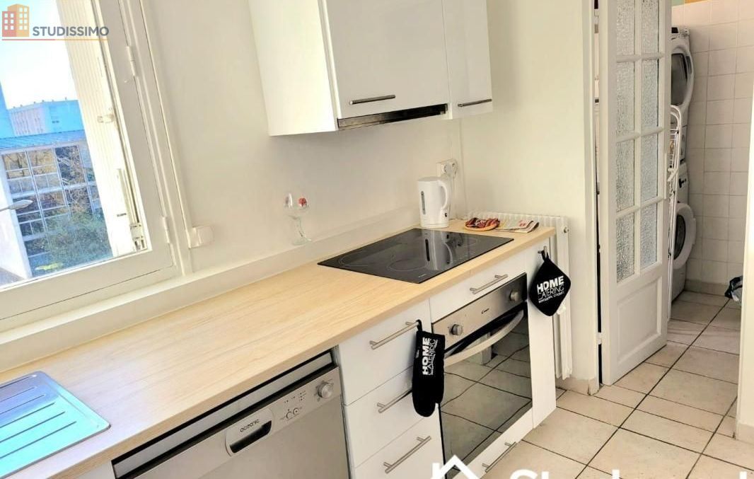 Studio meublé 11m² Tours 37000 - Meublé, DPE A - Photo 2