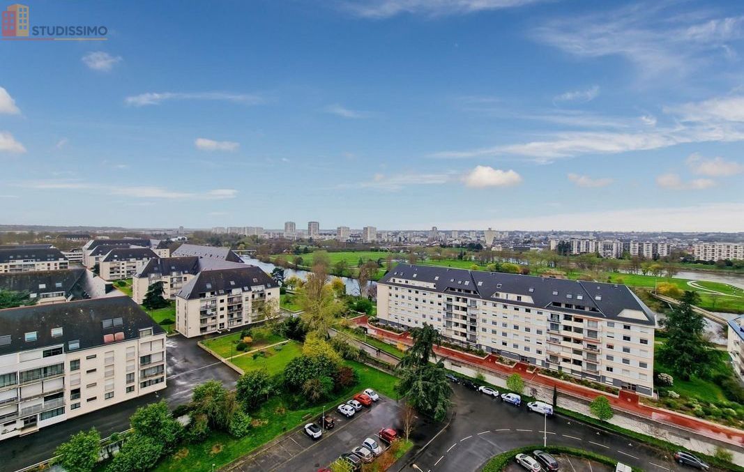 Studio meublé 12m² Tours 37200 - Meublé, étage élevé - Photo 2