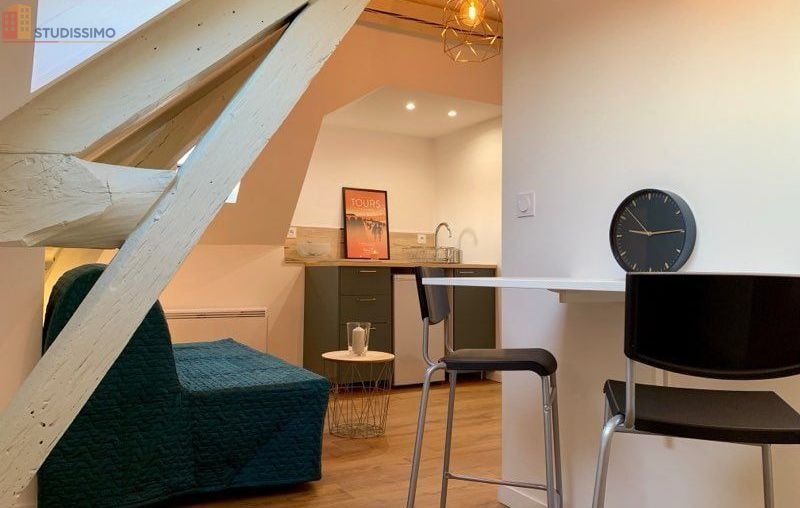 Studio meublé 17m² Tours - Étage élevé, meublé - Photo 2