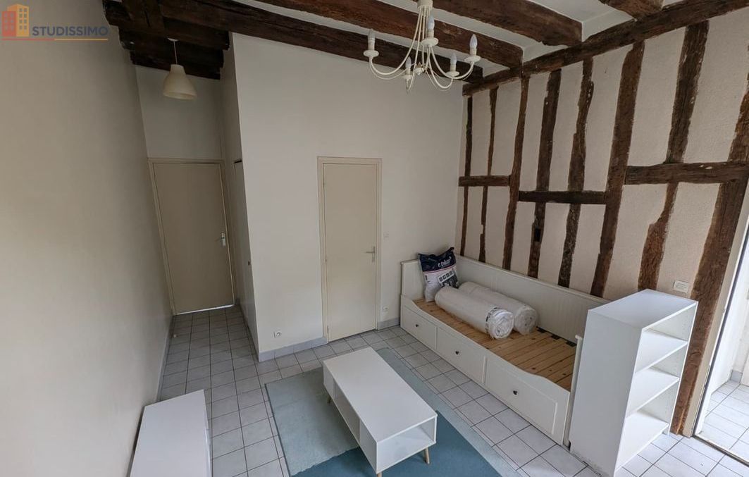 Studio meublé 23m² Tours centre - Meublé, 1er étage - Photo 1