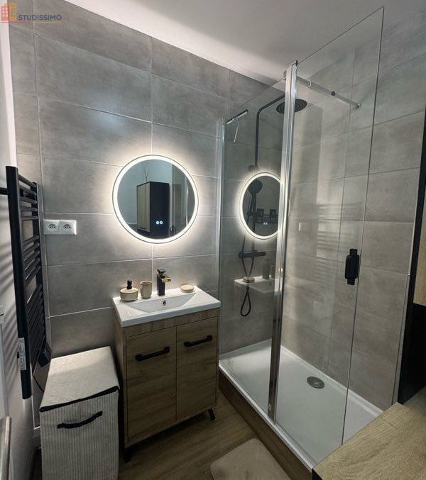 Studio meublé 23m² Tours 37200 - 8e étage, lumineux - Photo 4