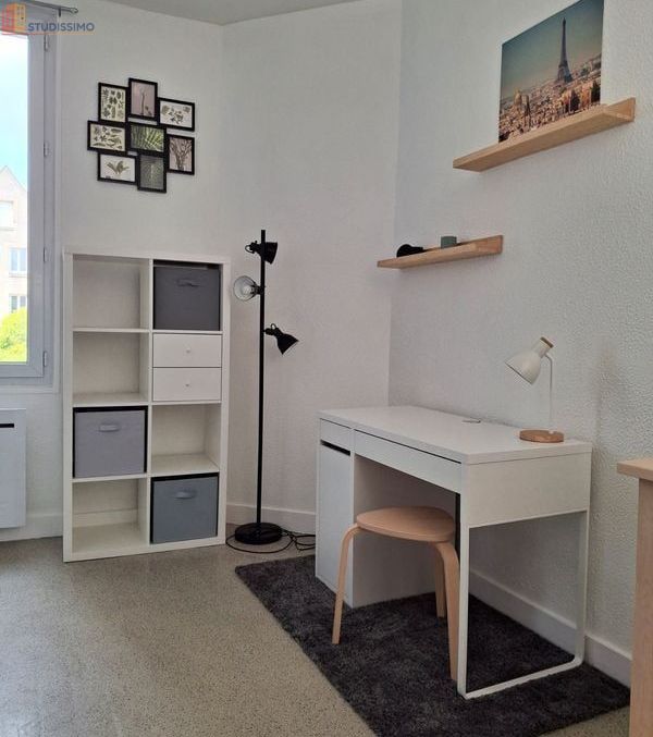 Studio meublé 18m² Tours centre - Idéalement situé, calme - Photo 10
