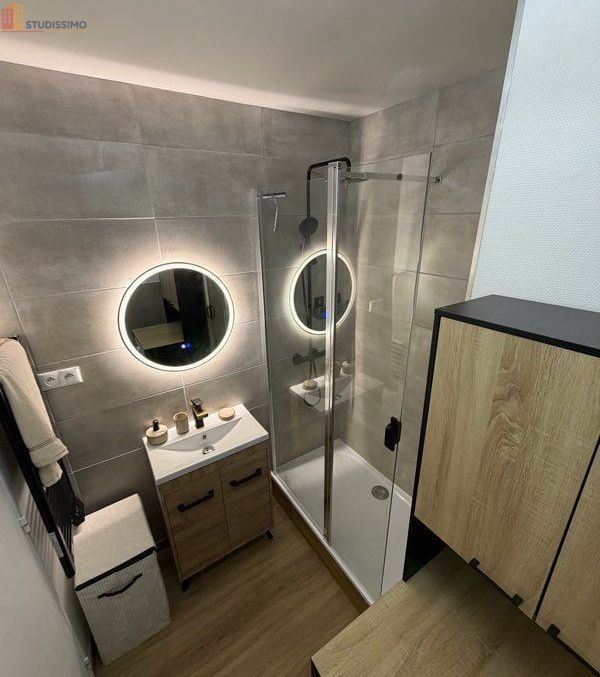 Studio meublé 23m² Tours 37200 - Balcon, lumineux - Photo 6