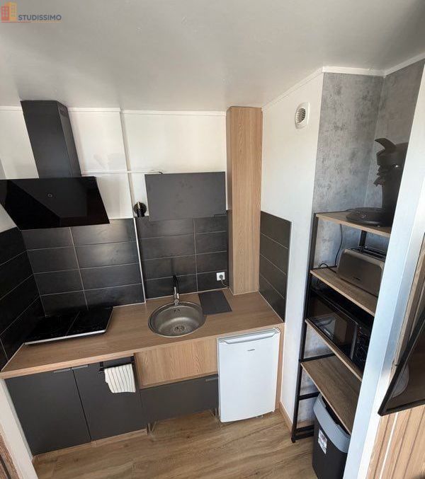 Studio meublé 23m² Tours 37200 - Balcon, lumineux - Photo 3