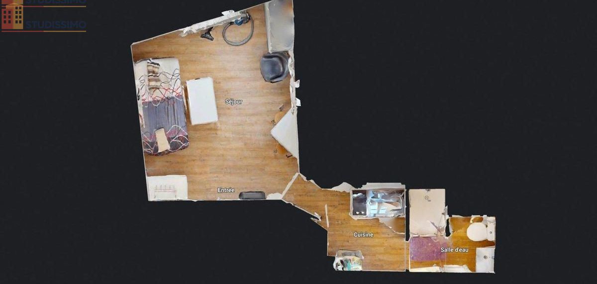 Studio meublé 20m² Tours - Meublé, 1er étage - Photo 1