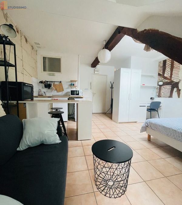 Studio 20m² Tours centre - Meublé, calme - Photo 1