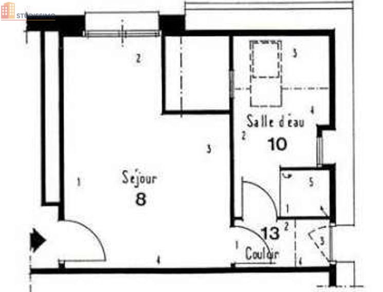 Studio 18m² Tours centre - 4e étage, lumineux - Photo 5