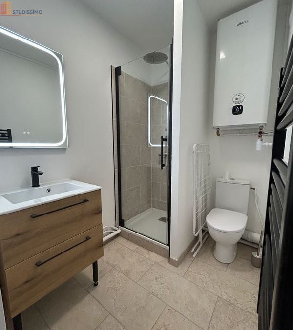 Studio meublé 20m² Tours - Proche faculté, neuf - Photo 2