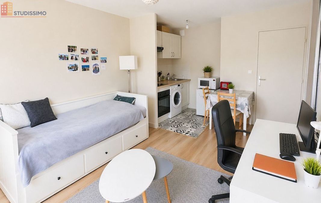 Studio meublé 26m² Tours centre - Lumineux, coeur des Prébendes - Photo 9